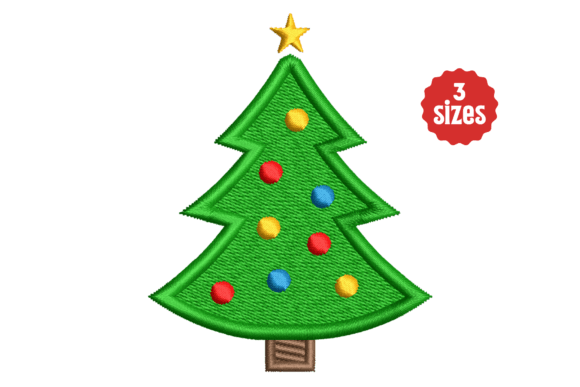 Christmas Tree with Baubles