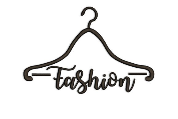 Clothes Hanger Embroidery Design