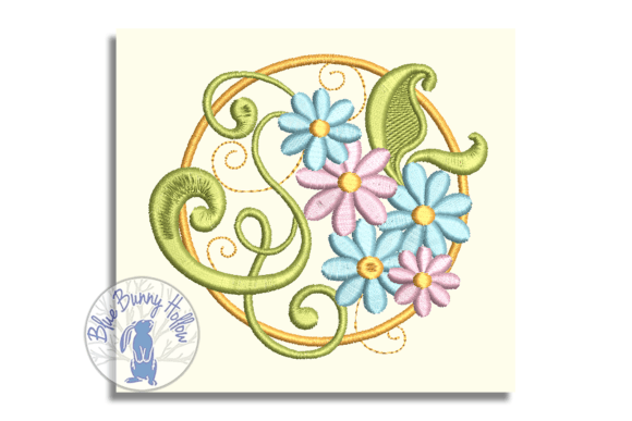 Floral Ring 1: A Refined Floral Wreath for Boutique Apparel