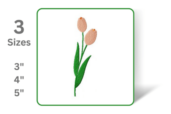Lovely Tulips: A Seasonal Embroidery Gem