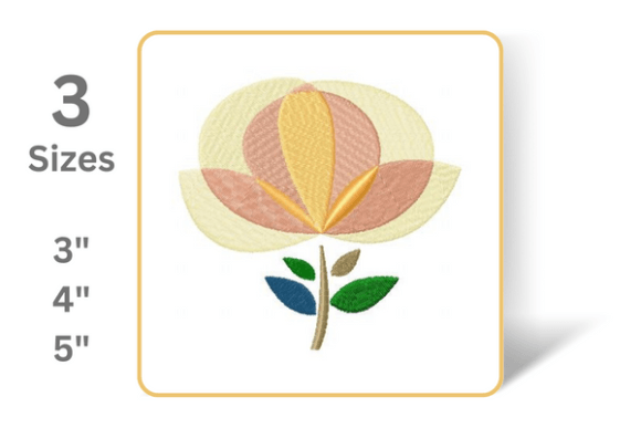 Mid-Century Flower