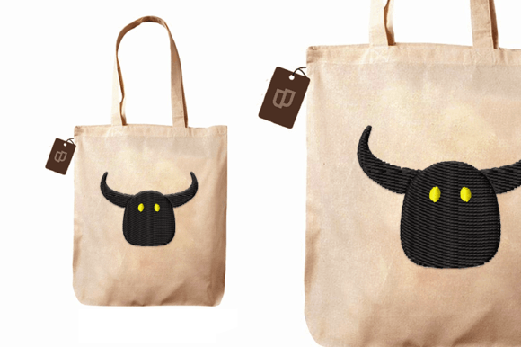 The Simple Bull Silhouette Icon